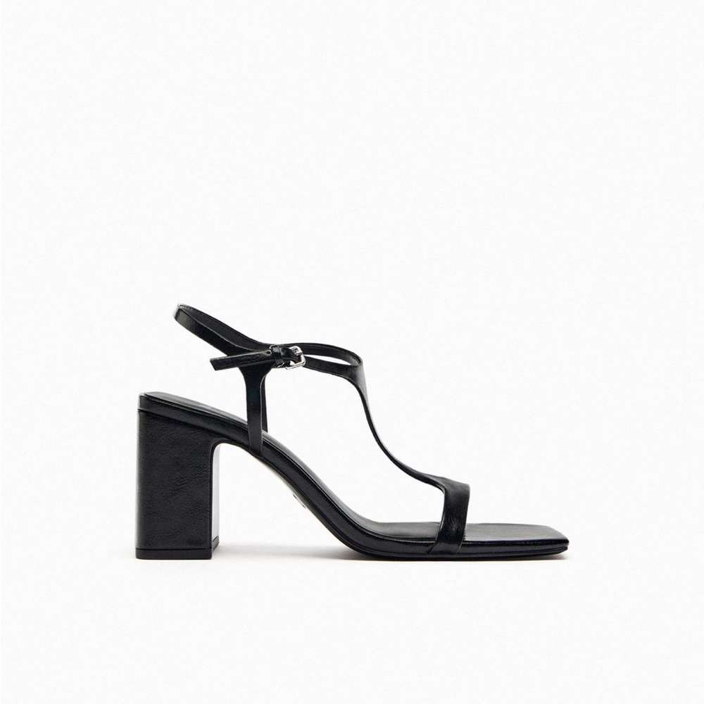 Zara Block Heel Sandals